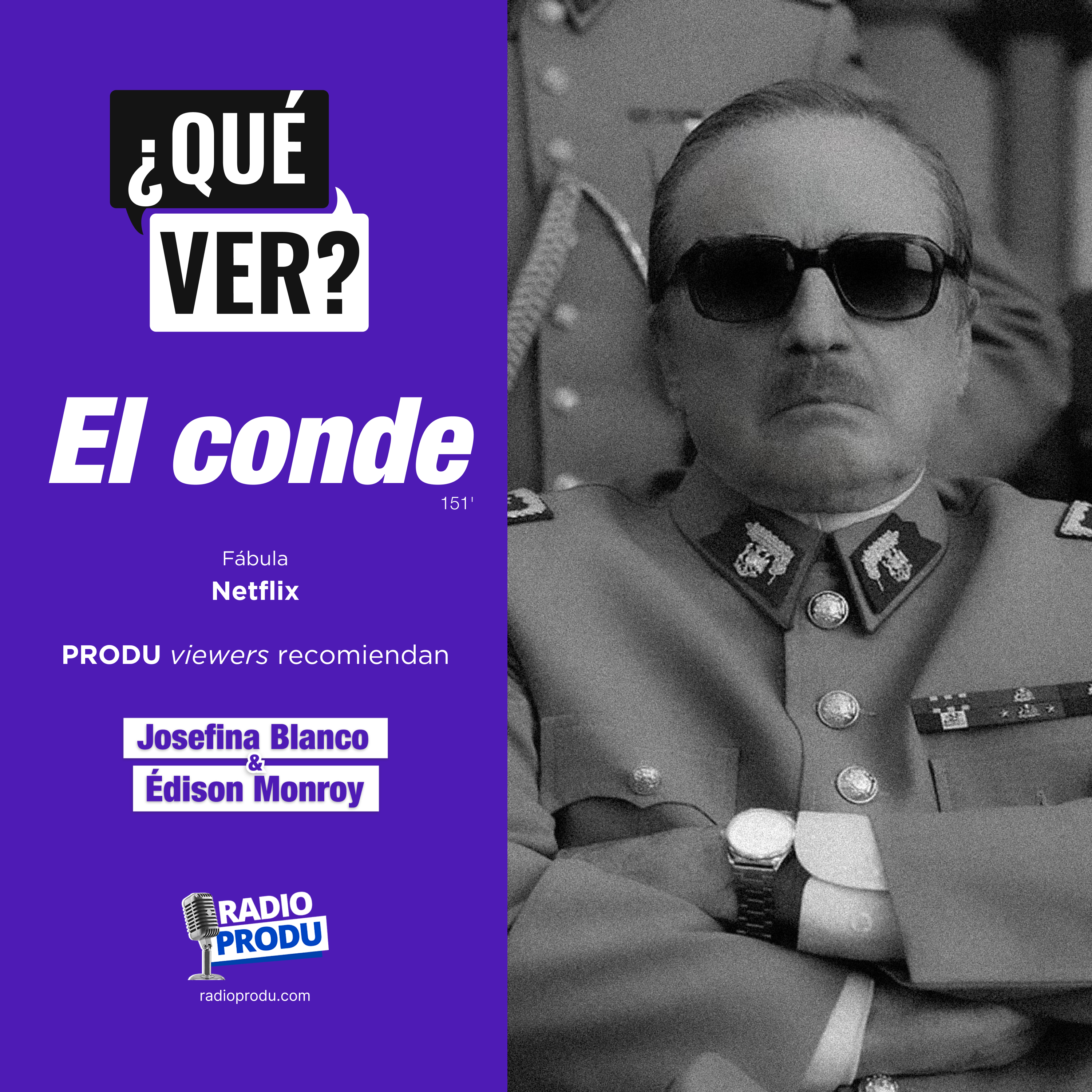 ¿Qué ver?: ‘El conde’, memoria en forma de sátira