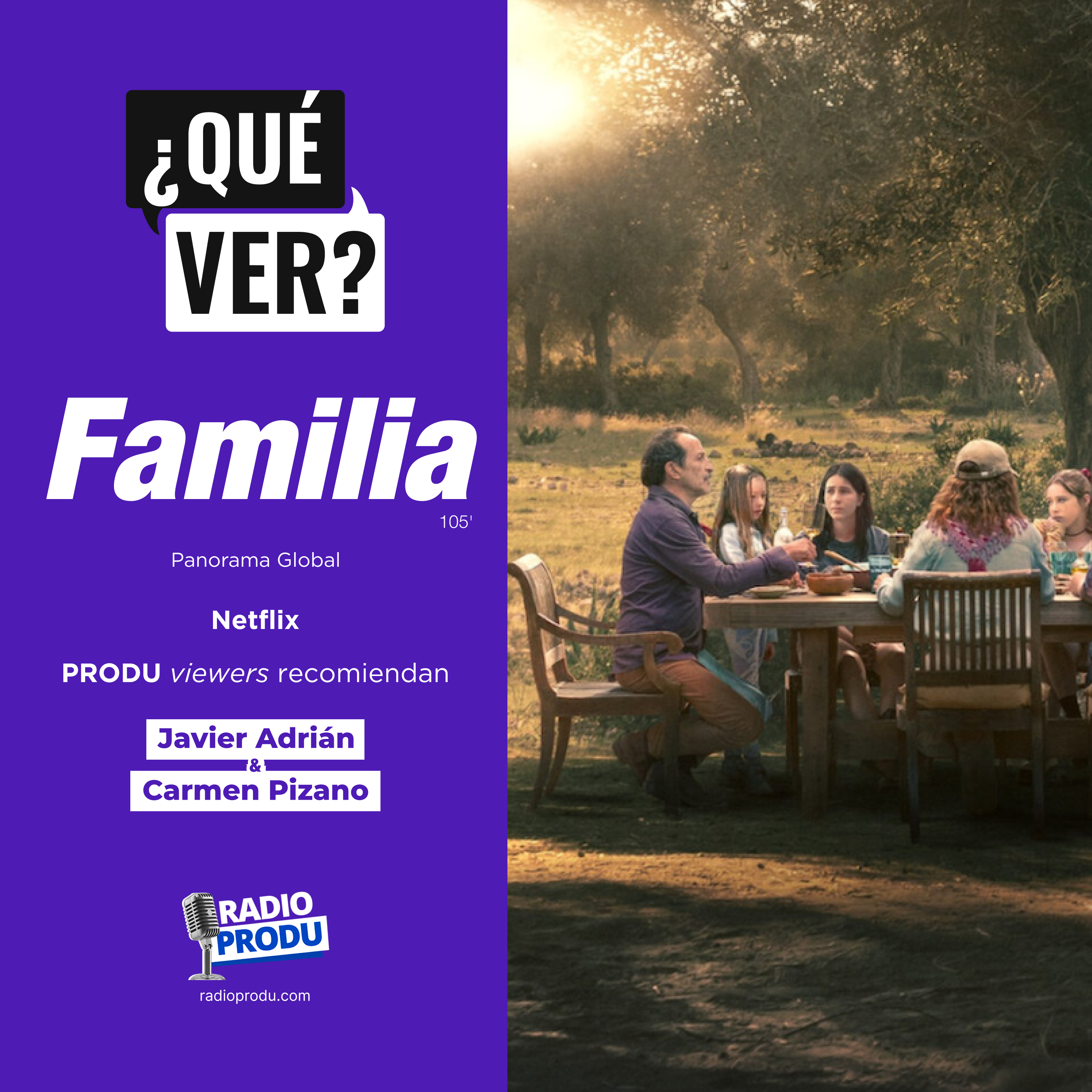 ¿Qué ver?: ‘Familia’, un homenaje a la paternidad al final del camino