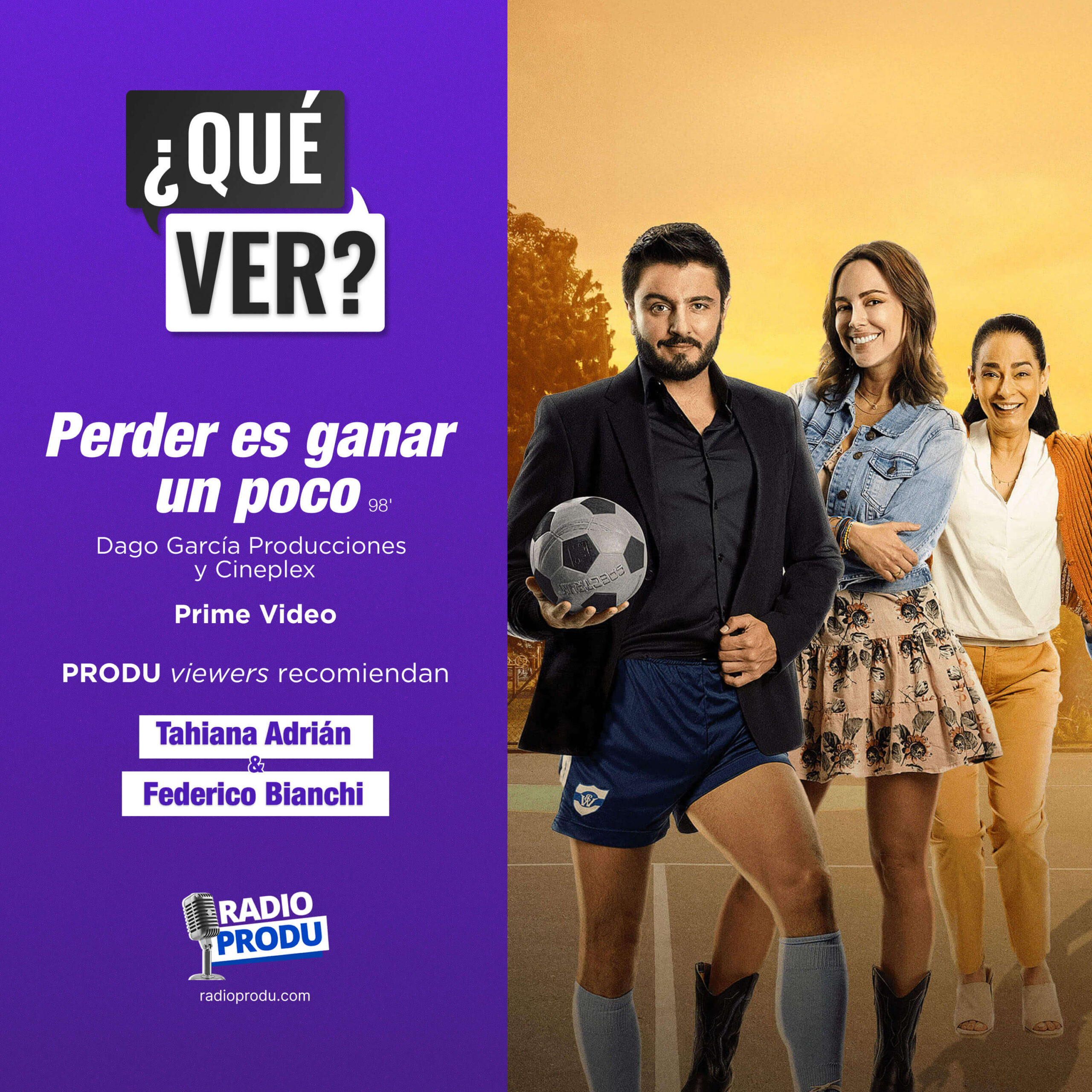 ¿Qué ver?: ‘Perder es ganar un poco’, una película refrescante… aunque en el fondo todos queremos ser ganadores